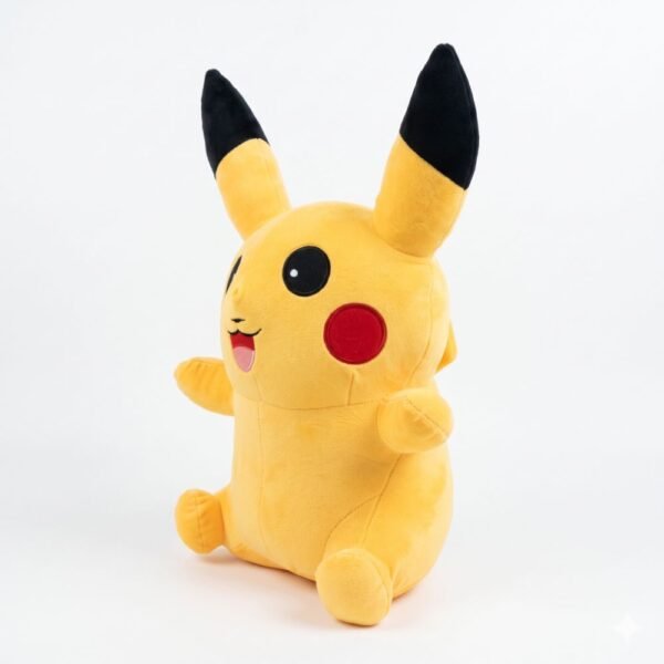 Large Pikachu Soft Toy Side View